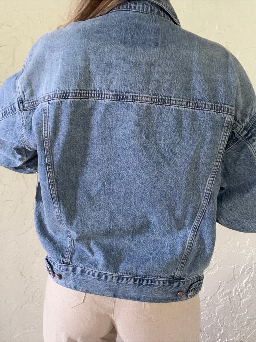 BNWT Scotch & Soda Light Blue Braided-Trim Denim Jacket - Picture 2 of 11